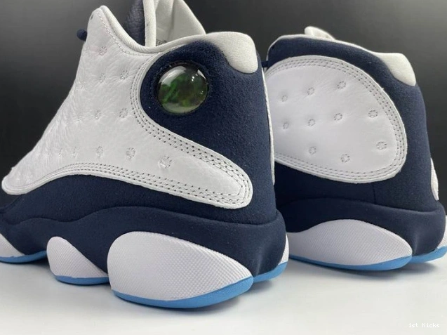 1st Kicks 690 Air Comfortable Powder Jordan Blue 13 Dark 414571- 1121